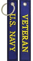 U.S. Navy Veteran Key Chain - Great Color - Veteran Owned Business - $7.92