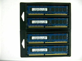 4x 8GB 32GB DDR3 Ecc Udimm Ram PC3-12800E 1600 M Hz For Super Micro X9SCM-F - £65.29 GBP