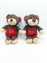 Goffa International Plush Bear Joy In Jesus 12 Inch Brown Animal Toy Kids - £11.22 GBP