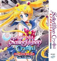 DVD Anime ~ENGLISH DUBBED~ Sailormoon Crystal Season 1-3 (Volume 1-39 End) - £60.59 GBP