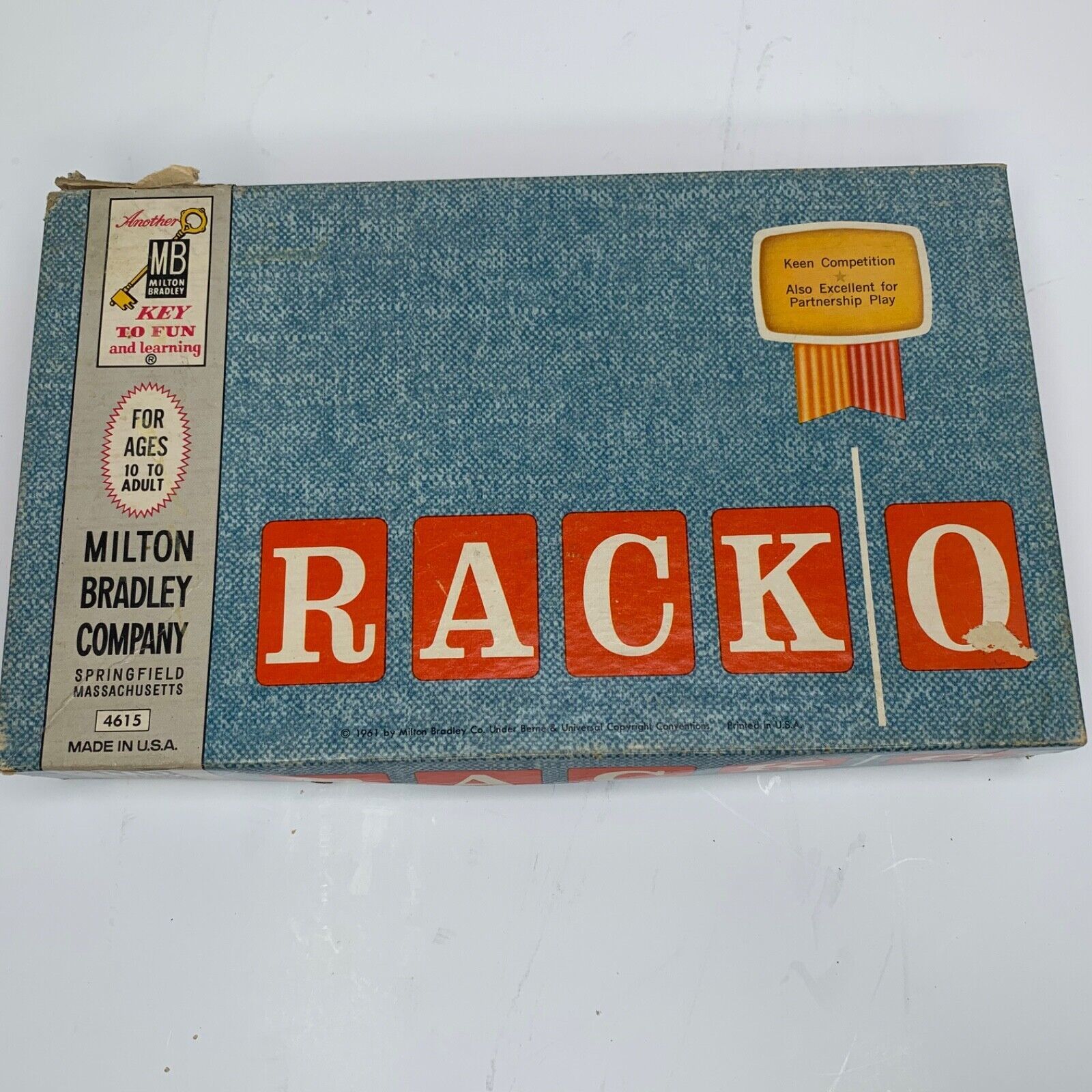 Vintage RACKO Card Game By Milton Bradley RACK-O 1961 Complete - $15.55