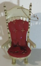 Vintage Grandma’s Rocking Chair Ornament Christmas Decoration XM1 - £5.19 GBP