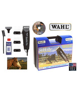 Wahl STABLE PRO Horse Grooming CLIPPER SET Adjustable Blade, Case, Guide... - £141.04 GBP