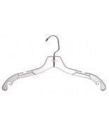 New Clear Plastic Dress Hanger 17&quot; (pack of 25) - $528.38 MXN