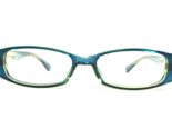 Miraflex Niños Gafas Monturas ALEX 1292 Claro Azul Verde Rectangular 43-... - $83.79