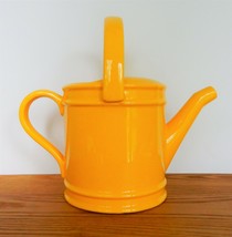 The Cellar R.H. Macy &amp; Co. hand painted yellow Italy ceramic watering can - £35.26 GBP