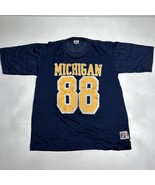 Logo 7 Michigan Wolverines Mens Med Mesh Jersey Blue NCAA College Univer... - £29.28 GBP