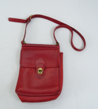 COACH Vintage Red Murphy Shoulder Crossbody Bag USA 9930 RARE - £142.06 GBP