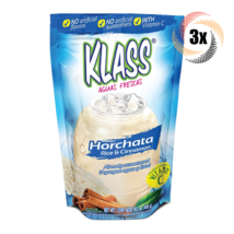 3x Packs Klass Horchata Rice & Cinnamon Already Sweetened Drink Mix 14.1oz - $21.82