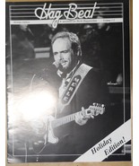 Merle Haggard Pic + Fan Club Magazines 1980&#39;s #2 Hag Beat VG+ MCA Record... - $557.29 MXN