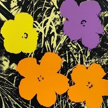 Andy Warhol Fleurs 11.67 Sunday B Petit Matin Sérigraphie Art - £226.92 GBP