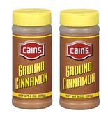 Cain&#39;s Ground Cinnamon   (2 bottle/8 oz Ea) - £11.00 GBP