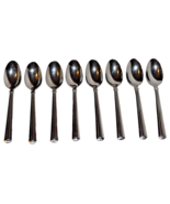 8 Pfaltzgraff Radients Stainless Steel Flatware Teaspoons 6&quot; - $352.86 CAD