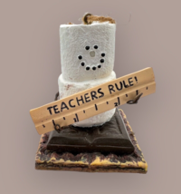 Smores Teacher Ruler Ornament Midwest Cannon Falls Classroom School Gift Decor - £7.85 GBP