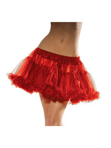 Secret Wishes Elastic Waist Dancing Girl Petticoat, Red, One Size - £36.61 GBP