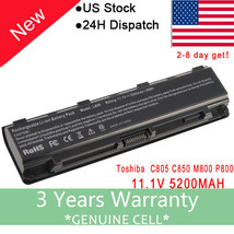 Battery For Toshiba Primary 6-Cell Li-Ion Battery Pack (Pa5024U-1Brs)C55... - $33.99