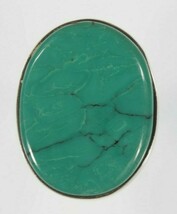 Vintage Navajo Sterling Silver &amp; Turquoise Ring Sz 5.25 - $108.55