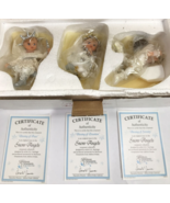 Ashton Drake 3 Snow Angels Heirloom Christmas Ornaments GG Santiago 3742... - €32,24 EUR