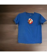 Buc-ee&#39;s Don&#39;t Mess With Texas Beaver Blue SS T-Shirt Youth Large Double... - £9.34 GBP