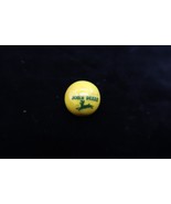 Vintage John Deere Shooter Marble Yellow Swirl &amp; Green Letters Nice Color - €17,15 EUR
