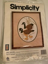 New Simplicity Stitchery First Venture 05062 American Greetings Design Geese - $10.88