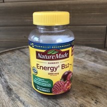 Nature Made Energy B12 Gummies - Cherry Mixed Berries 1,000 mcg 80 Ct Exp 10/24 - £14.61 GBP