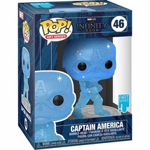 MINT Captain America Artist Series Funko Pop Figure #46 &amp; Hard Protector - £11.38 GBP