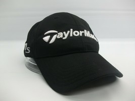 TaylorMade Golf Hat Black Strapback Baseball Cap - $19.99