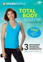Sparkpeople Spark People Total Body Sculpting Dvd 3 Workouts Exercise New - £13.17 GBP