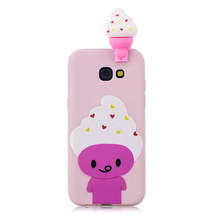 Anymob Samsung Case Pink Ice Cream Soft Silicone 3D Unicorn Panda Phone Case - £21.49 GBP