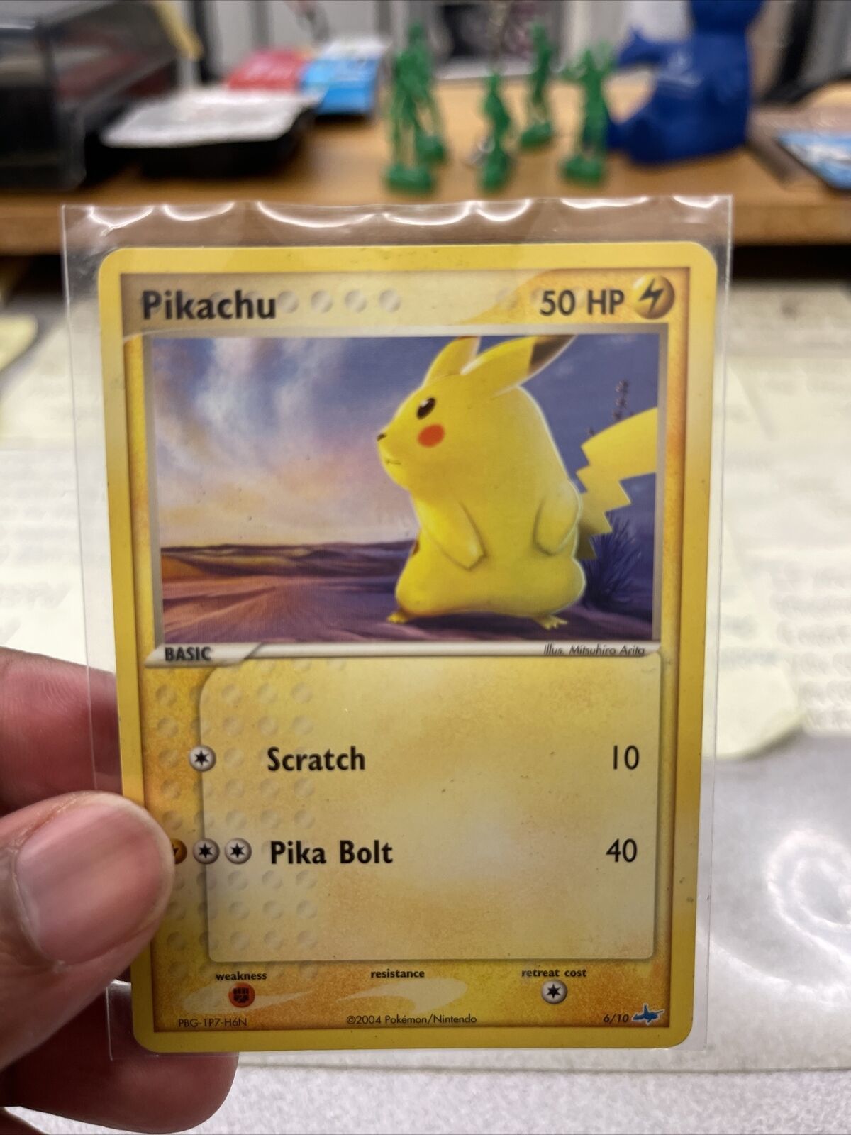Primary image for Pokémon TCG Pikachu EX Trainer Kit 1 Blue 6 Regular Common