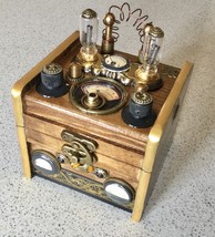 Steampunk Techno-Cube Trinket Box 2 - £39.96 GBP