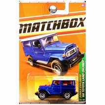 Matchbox &#39;68 Toyota Land Cruiser Blue Jungle Explorers Series (#1 of 6) 2010 Bas - £40.27 GBP