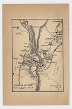1903 Original Antique City Map Of Bad Gastein / Austria - £15.49 GBP