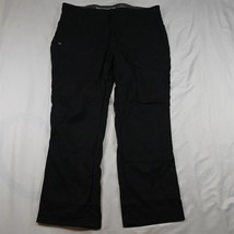 Wrangler Outdoor Series 40 x 30 Black Thermal NT740BL Zip Pocket Cargo Pants - £21.86 GBP