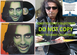 Alice Cooper signed Goes to hell album vinyl record COA exact proof Beckett BAS - £311.90 GBP