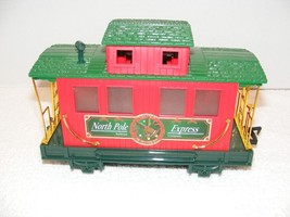 Eztec North Pole Express Christmas Railroad Company Caboose Train Car - $12.99