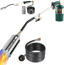 Heavy Duty Weed Torch,Propane Torch Weed Burner With 8.8 Ft, Green - $50.99