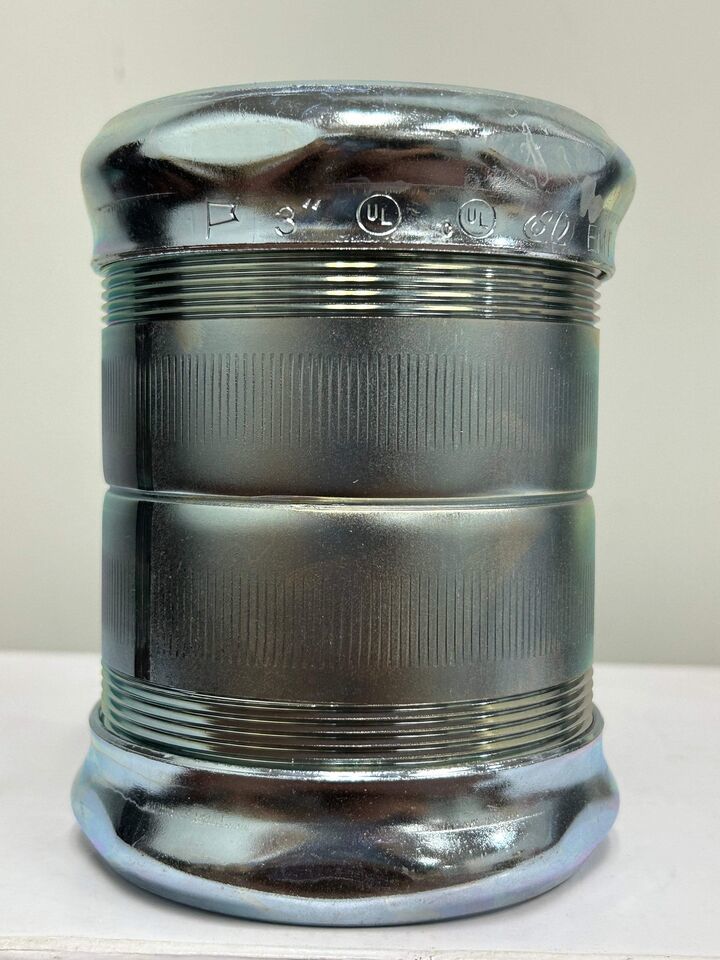 Hubbell RACO No. 2952 3&quot; Steel Coupling for EMT Rigid 3 Pieces - $39.27