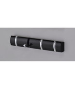 Inroom Furniture Designs Wall Cloth Hanger - Black 2 x 14.5 x 1 in. - $45.48