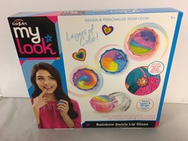 Cra-Z-Art My Look Rainbow Swirls Lip Gloss Design and Personalize New In Box - £13.43 GBP