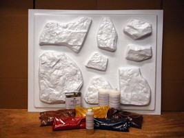 Supply Kit w/12+ Molds make Flagstone Stone Pavers, SEE BOGO MOLDS PROMO! image 2
