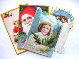 Lot of 28 Current Victorian Christmas Cards and 36 Stickers Vintage 1989 11099-9 - $26.60