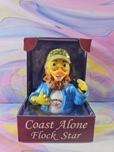Celebriducks Coast Alone - Flockstar Rubber Duck Collectible New in Box ... - $332.60 MXN