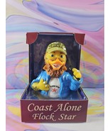 Celebriducks Coast Alone - Flockstar Rubber Duck Collectible New in Box ... - $25.30 CAD