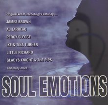Soul Emotions [Audio CD] Tina Turner; James Brown; Wilson Pickett; Al Ja... - $7.91