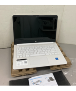 HP Laptop 14 -dq0040nr 14&quot; HD Laptop Intel N4120 1.10GHz White Chrome OS - $119.95