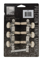 Ping P2621 Nickel Lyra Plate Classic Machine Heads, Plastic Oblong Button - £17.25 GBP