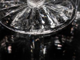 Faberge Clear Crystal Goblet Glasses Set of 6 image 3