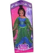 2008 Barbie&amp;The Diamond Castle Dori Green&amp;Blue Muse Doll-Mattel#N3935-New - £19.58 GBP